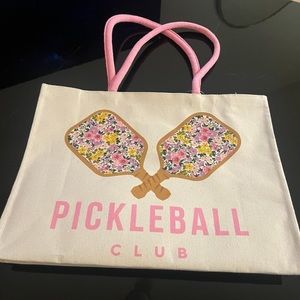 New - Pickleball Tote - Floral